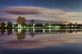 Lower Reach Basin At Night_22861